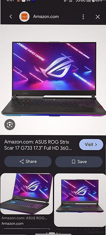 ASUS ROG STRIX SCAR 15, 15.6¿ 300Hz , 3070 Ti, i9 12900H, 16GB RAM, 1TB SSD 2022