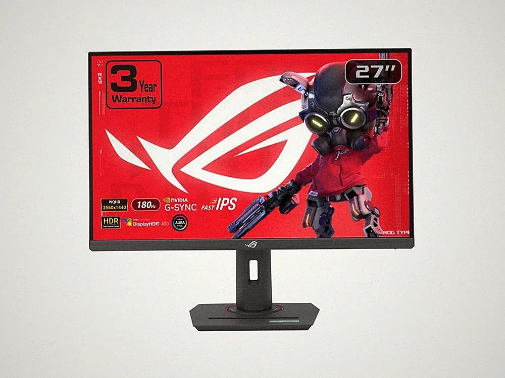 ASUS ROG Strix XG27ACG USB Type-C Gaming Monitor – 27'' WQHD(2560x1440), 180Hz