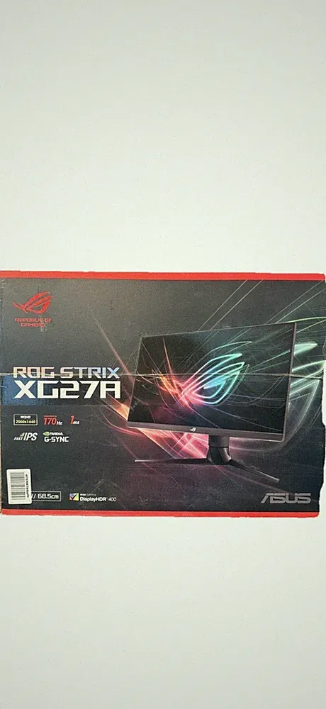 ASUS ROG Strix XG27AQ 27" 170Hz IPS WQHD 1ms Gaming Monitor Excellent Condition