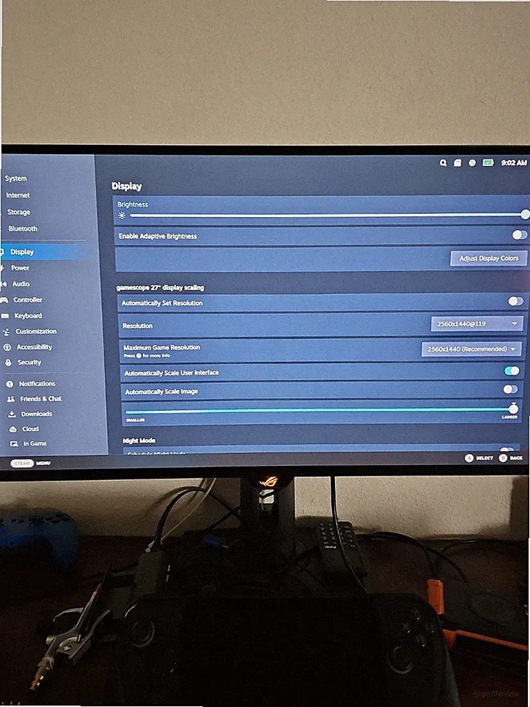 ASUS ROG Strix XG27AQDMG 27-inch 1440p OLED Gaming Monitor (LOW HOUR USE)