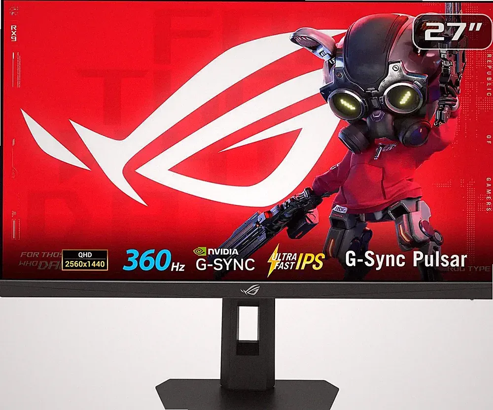 ASUS ROG Strix XG27AQNGV 27" QHD 360Hz 1ms IPS G-Sync Pulsar HDR Gaming Monitor