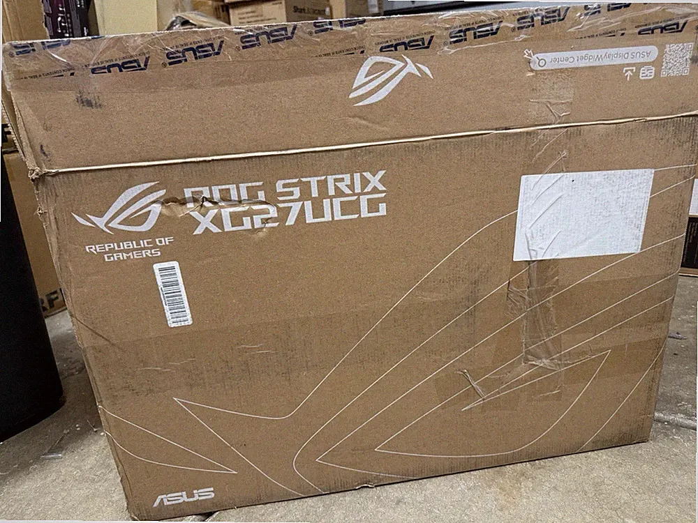 ASUS ROG Strix XG27UCG 27" 16:9 4K 160Hz/FHD 320Hz IPS HDR Gaming Monitor, Black