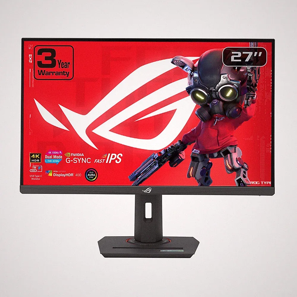 ASUS ROG Strix XG27UCG 27" 4K 160Hz Dual-Mode Gaming Monitor USB-C