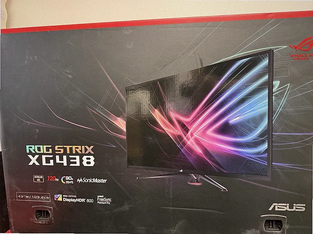 ASUS ROG Strix XG438Q 43in 4K UHD 120Hz LCD Gaming Monitor HDR600