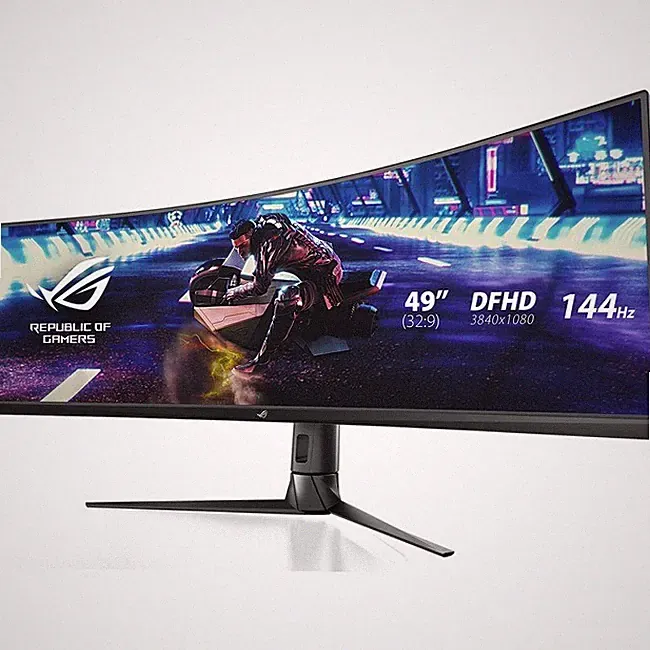 Asus ROG Strix XG49VQ 49" Double Full HD 144Hz 4ms Curved Gaming Monitor Black