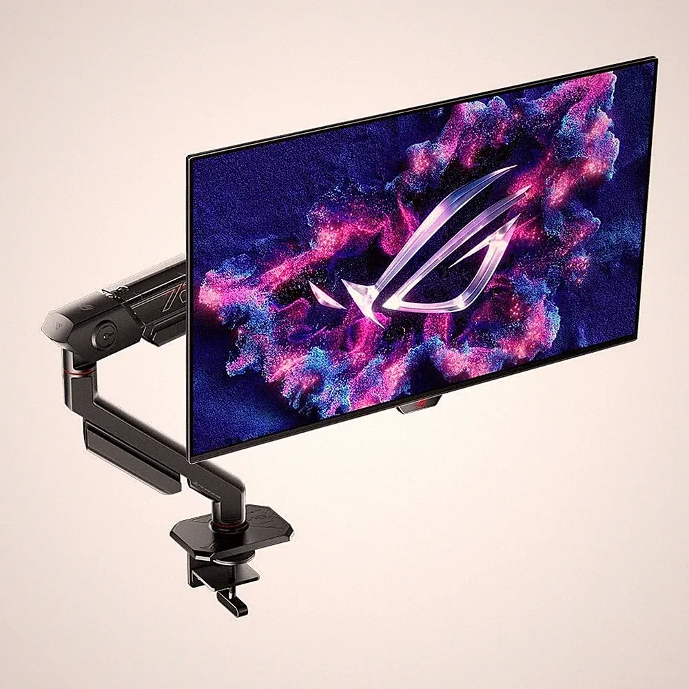 ASUS ROG Swift 27 1440P OLED 240Hz Gaming Monitor PG27AQDM-R Black G-SYNC DCI-P3