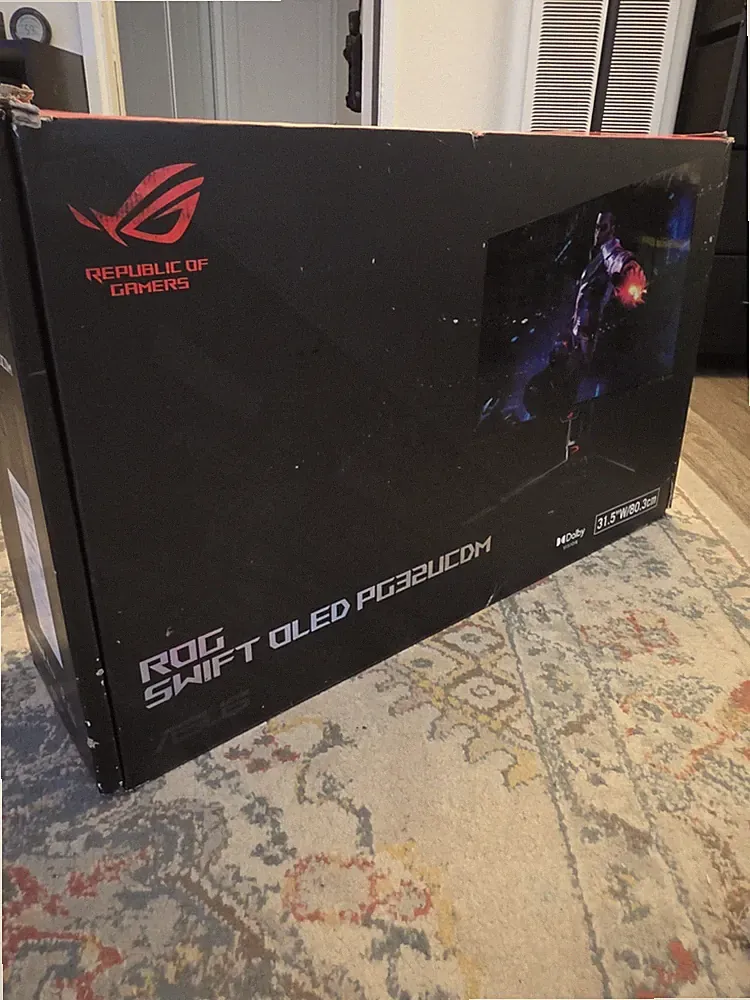 ASUS ROG Swift 32" 4K OLED Gaming Monitor (PG32UCDM) - UHD, , QD-OLED, 240Hz