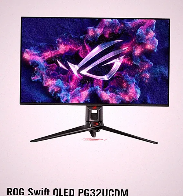 ASUS ROG Swift 32” 4K QD-OLED Gaming Monitor (PG32UCDM) 240Hz .03ms - USED