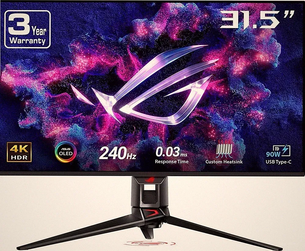 ASUS ROG Swift 32" 4K QD-OLED Gaming Monitor (PG32UCDM) - UHD (3840 x 2160)