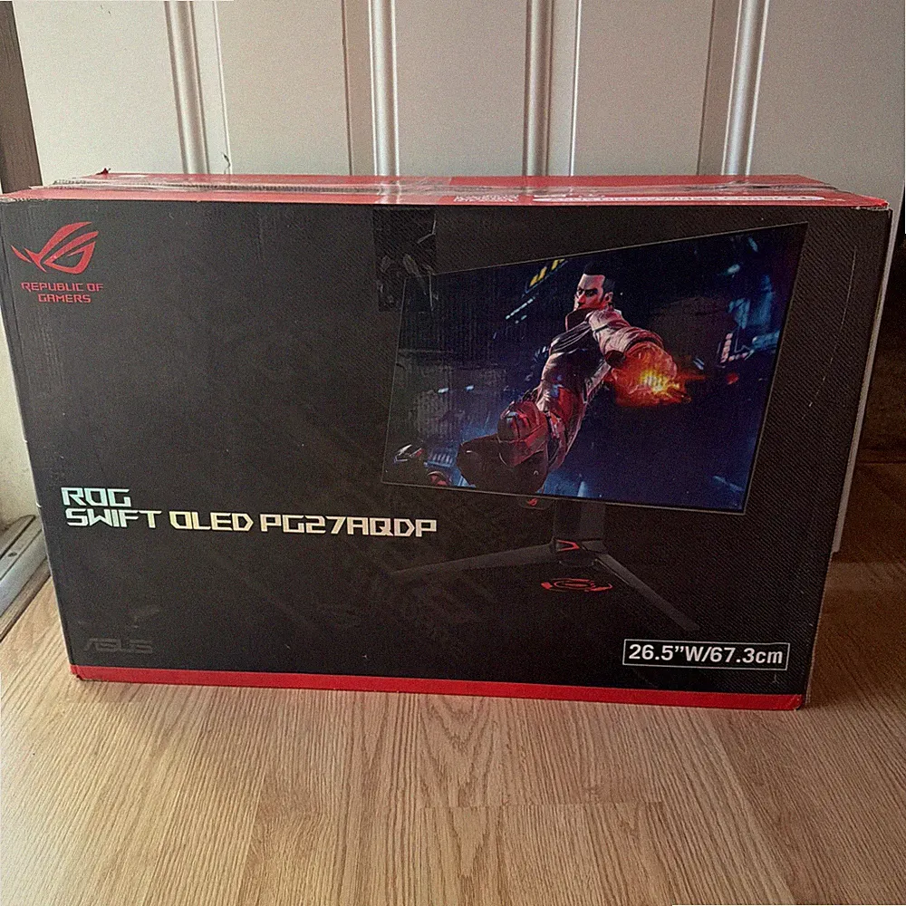 ASUS ROG Swift OLED 27” 1440P Gaming Monitor (PG27AQDP) - QHD, 480Hz, 0.03ms
