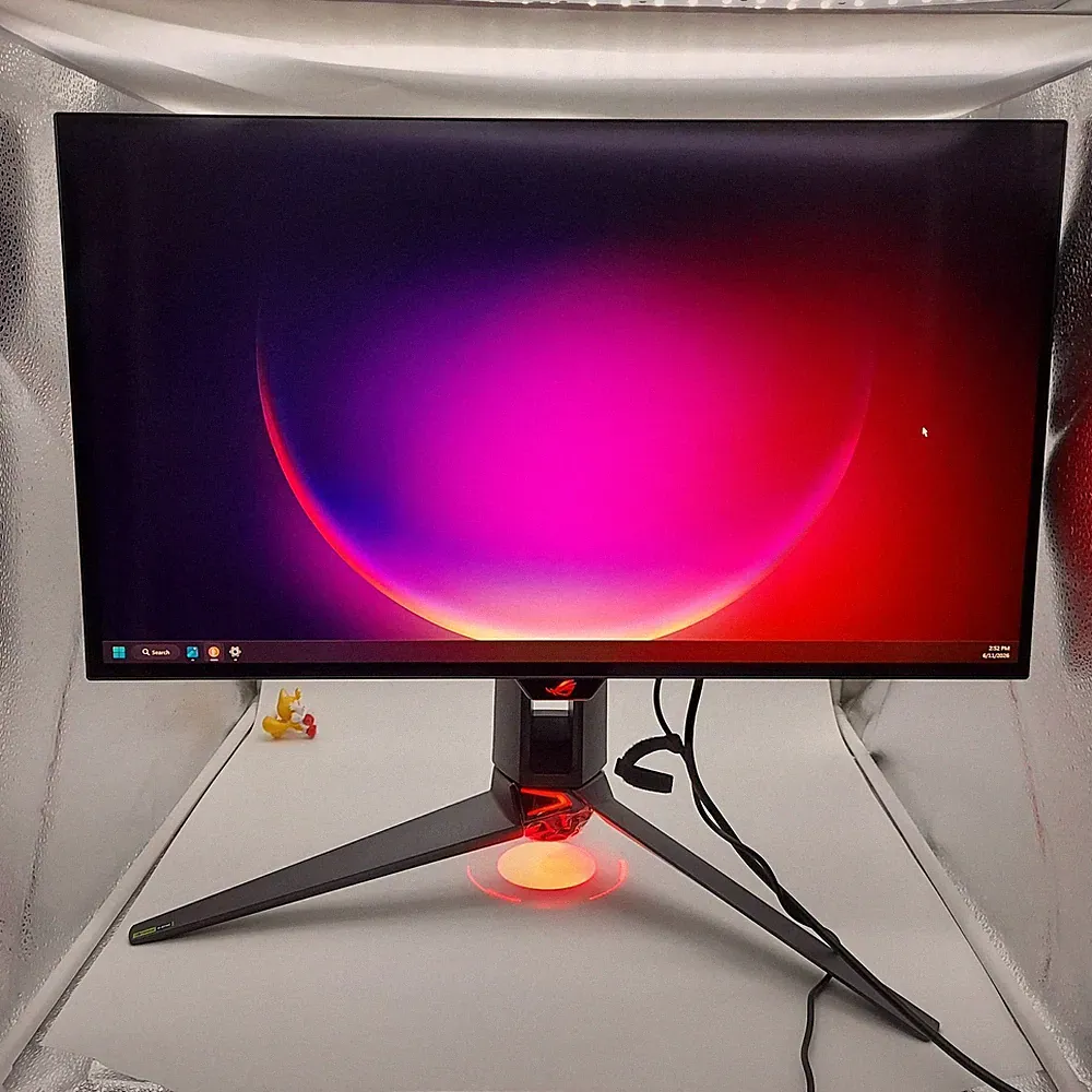 ASUS ROG Swift OLED 27” 1440P Gaming Monitor (PG27AQDP) - WOLED, QHD, ~480HZ