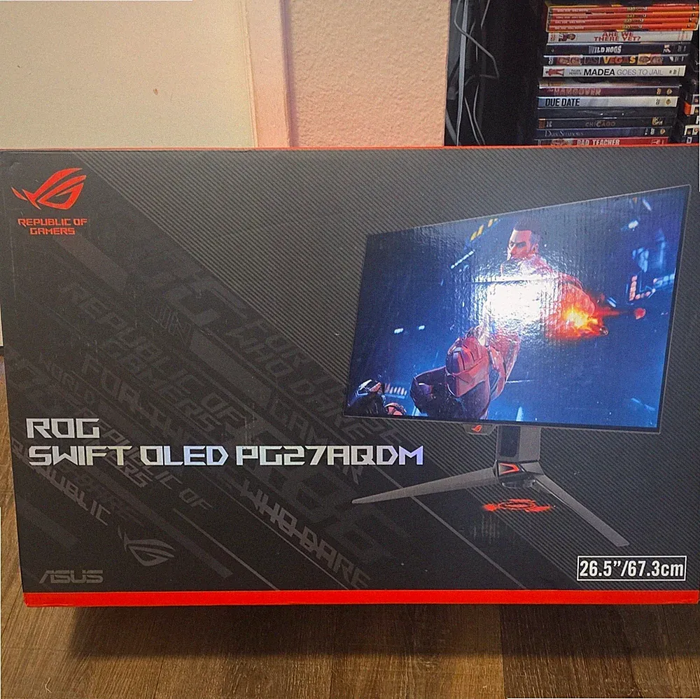 ASUS ROG Swift OLED PG27AQDM 26.5" 1440p 240Hz Gaming Monitor HDMI DP