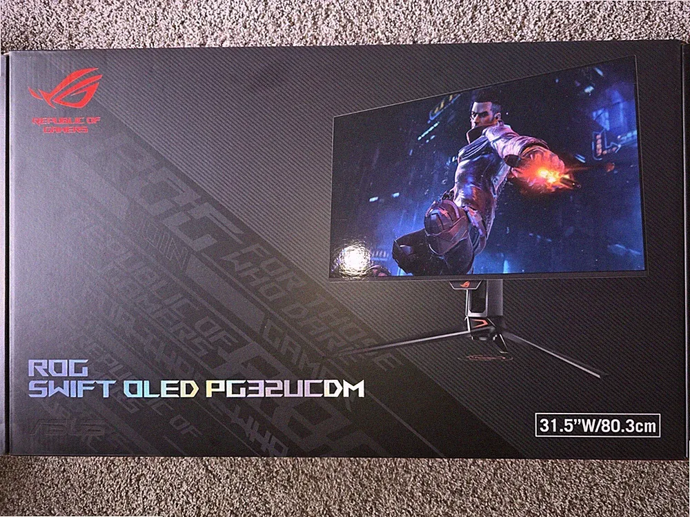ASUS ROG Swift OLED PG32UCDM