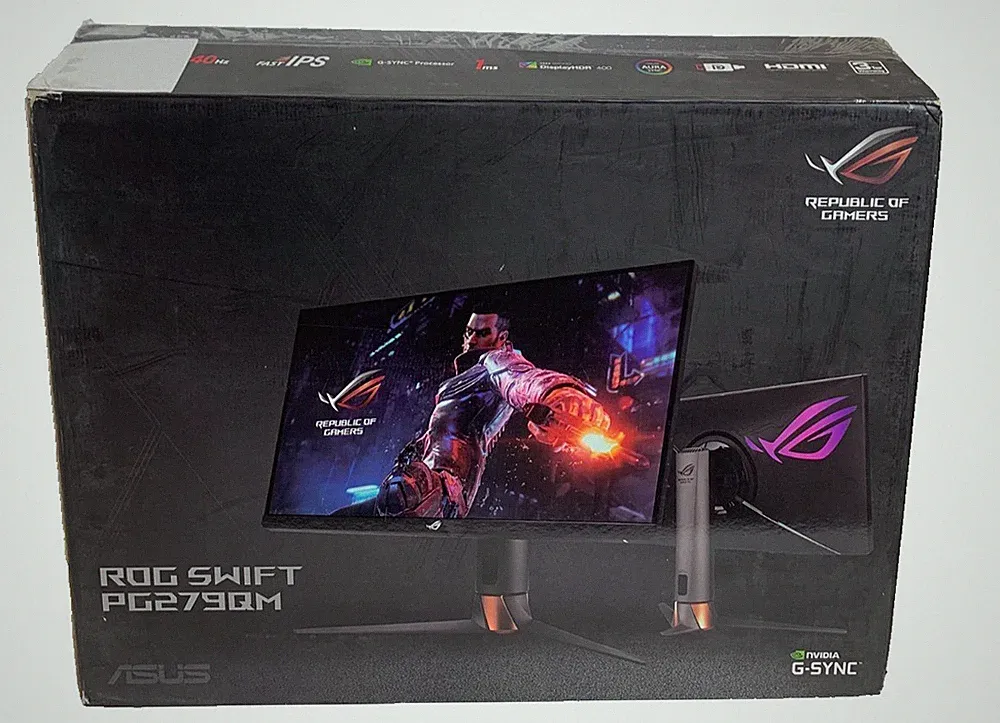 ASUS ROG Swift PG279QM Nvidia G-SYNC 27-inch Gaming Monitor