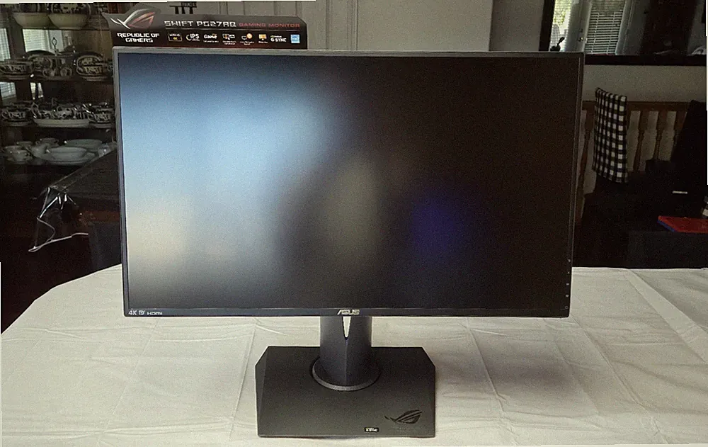 ASUS ROG Swift PG27AQ 27 Inch 4K UHD G-SYNC Gaming Monitor 2xHDMI DP 2xUSB 3.0