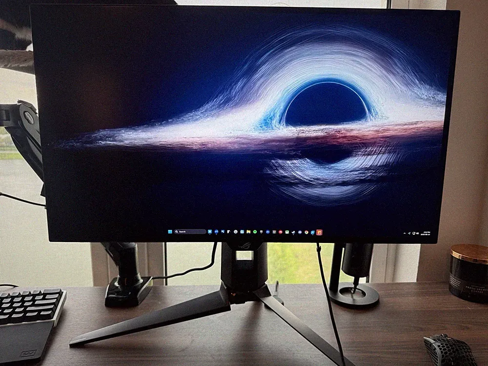 ASUS ROG Swift PG27AQDM 27-inch OLED Gaming Monitor 1440p QHD