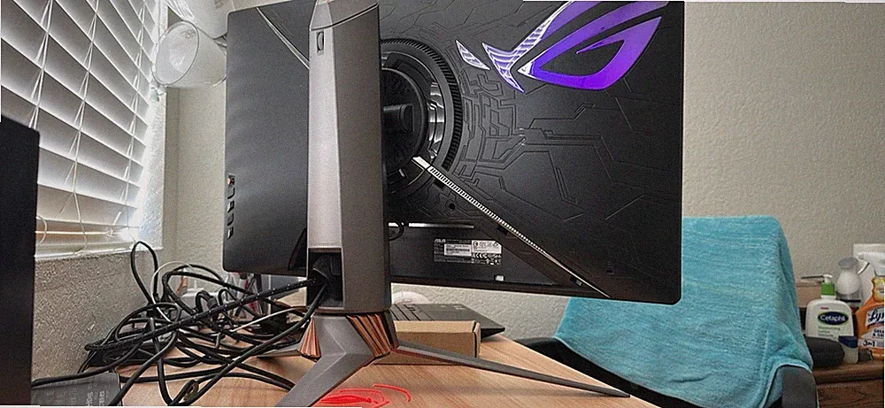 ASUS ROG Swift PG27UQ Gaming Monitor, IPS, 144HZ refresh rate, 4K resolution