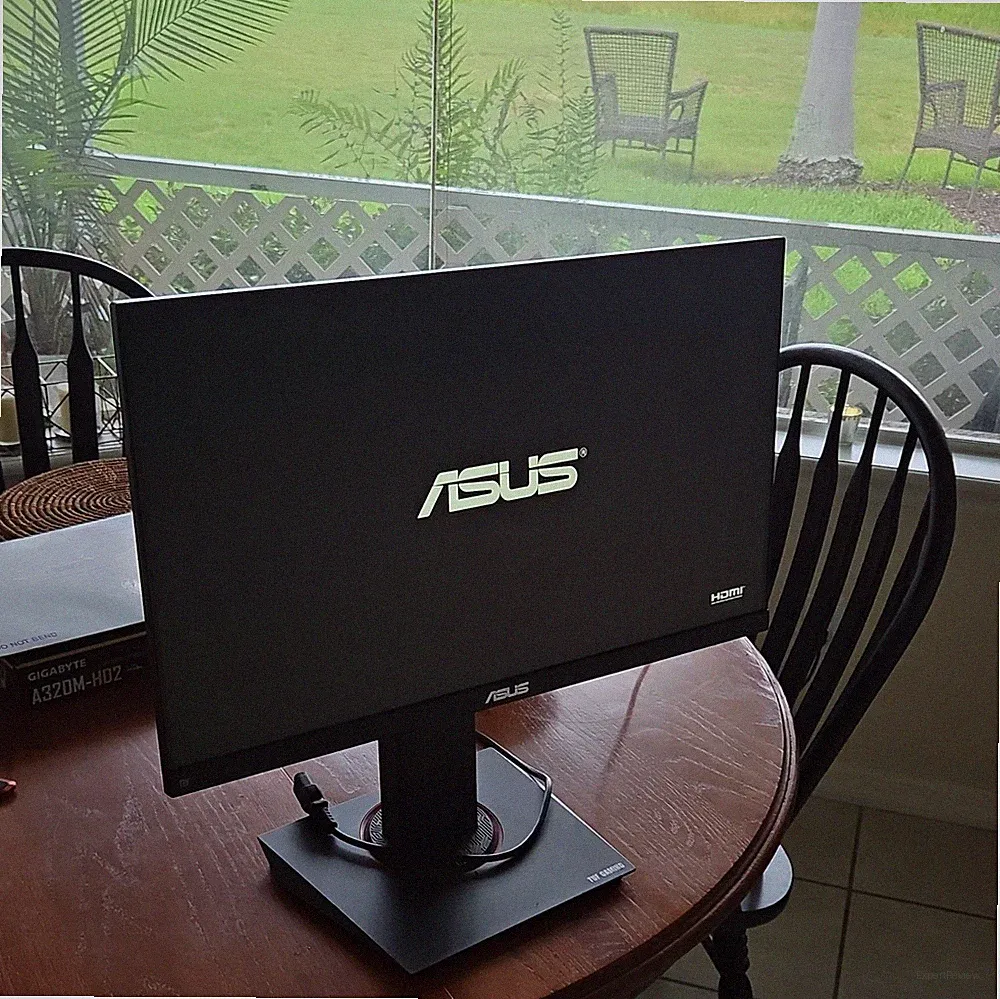 ASUS ROG TUF PG27UQ 24in 1080p LCD 144Hz Gaming Monitor HDMI/DP Tilt