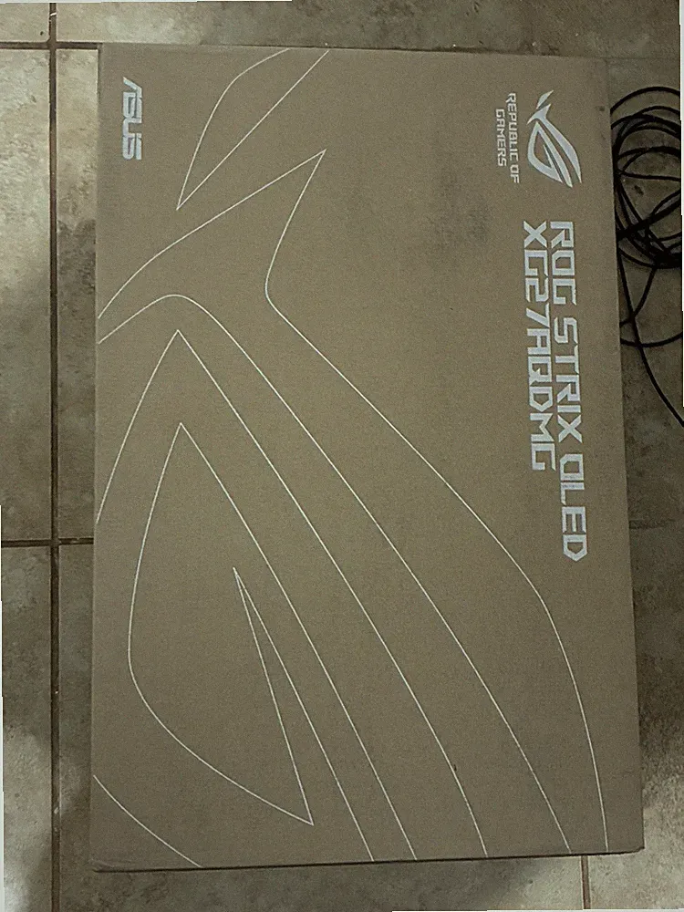 ASUS ROG XG27AQDMG 26.5in OLED QHD 2560x1440 240Hz Gaming Monitor