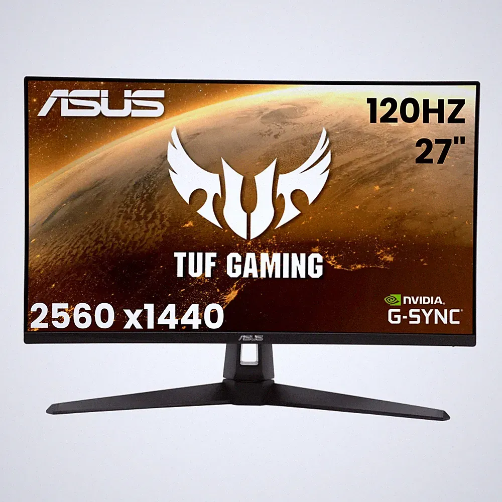 ASUS TUF Gaming 2-inch 2K HDR Monitor QHD 2560 x 1440 IPS 170Hz BLACK VG27AQ1A