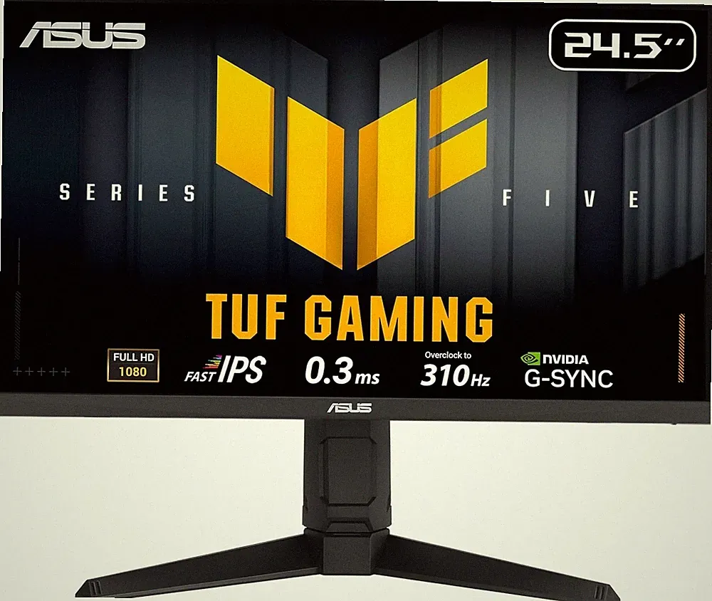 ASUS TUF Gaming 24.5" 1080P Fast IPS 310Hz 0.3ms G-Sync FreeSync Gaming Monitor