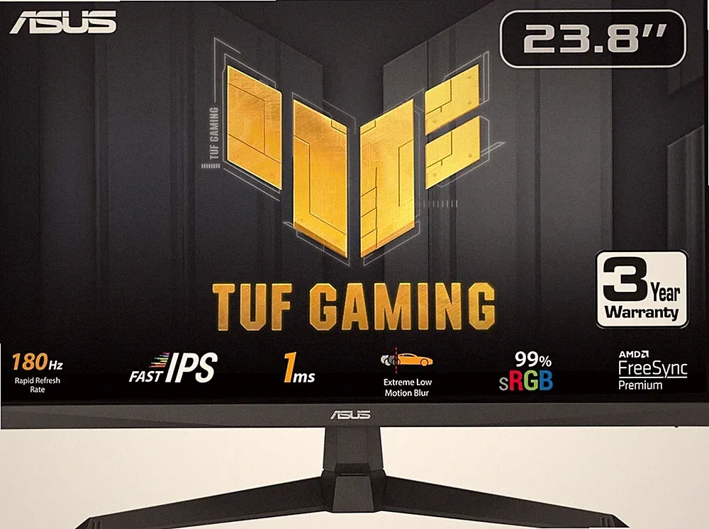 ASUS TUF Gaming 24” VG249Q3A 1080P Monitor FHD 180z 1ms NEW