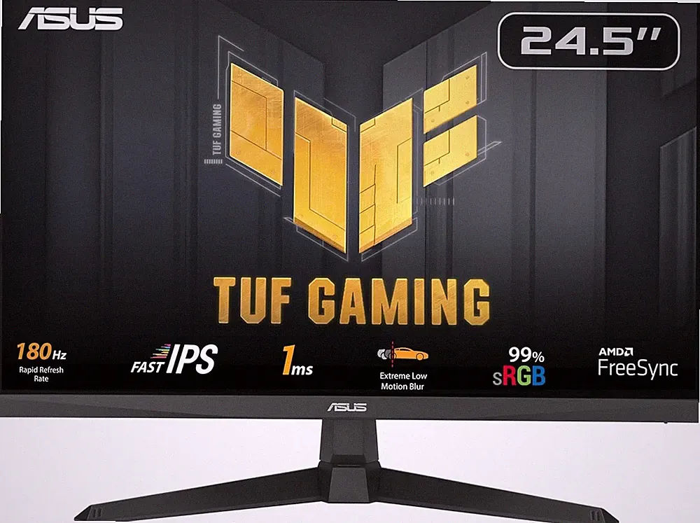 ASUS TUF Gaming 25” (24.5 viewable) 1080P Gaming Monitor (VG259Q3A) 1ms, FreeSyn