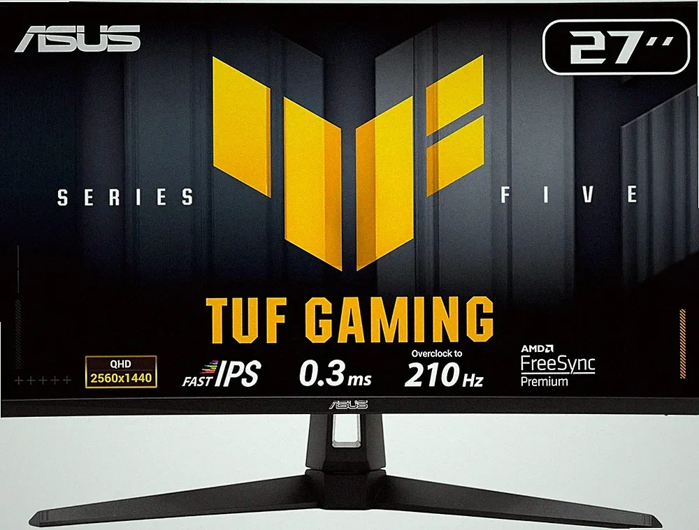 ASUS TUF Gaming 27” 1440P Monitor (VG27AQL5A) – QHD (2560 X 1440), 210Hz, 0.3Ms