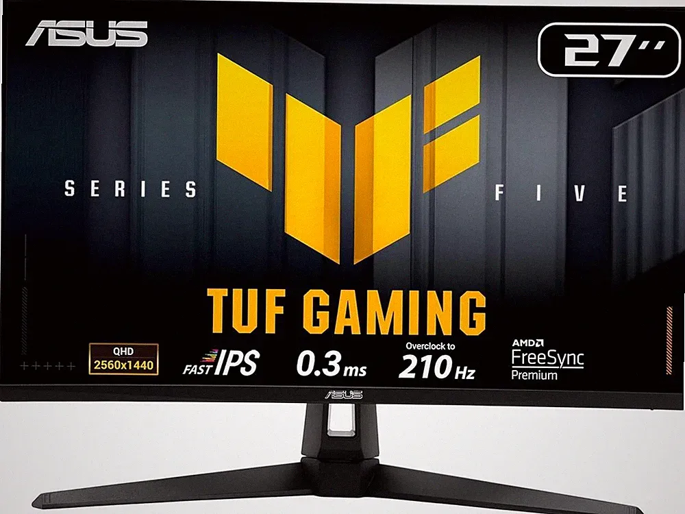 ASUS TUF Gaming 27” 1440P Monitor (VG27AQL5A) – QHD (2560 x 1440), 210Hz, 1ms, F