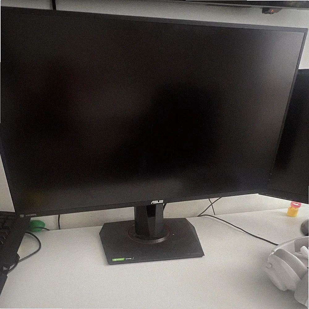 ASUS TUF Gaming 27" Black Gaming Monitor 16:9 NVIDIA G-SYNC Compatible
