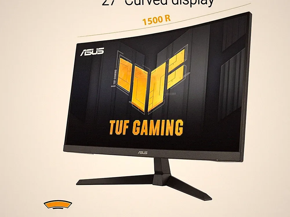 ASUS TUF Gaming 27 inch Full HD 180Hz FHD AMD FreeSync (Adaptive Sync) 1ms ELMB