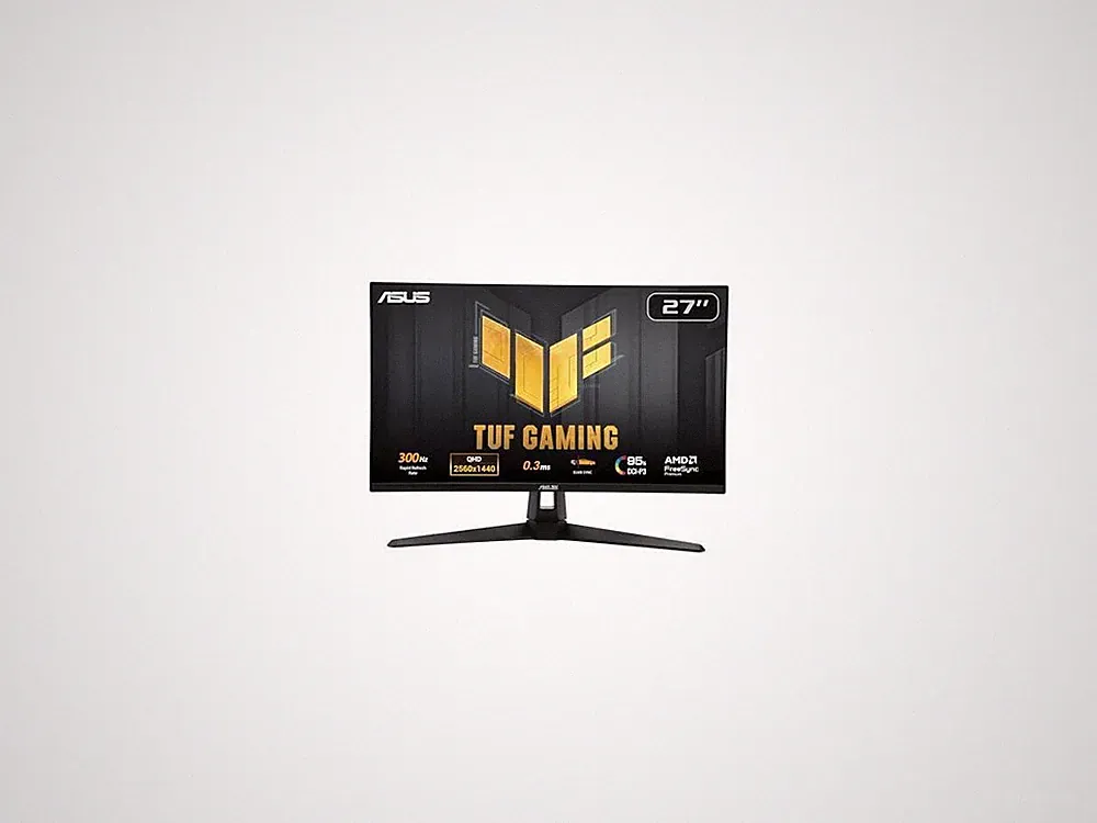 ASUS TUF Gaming 27 inch QHD 2K 1440P 300Hz IPS AMD FreeSync Premium & G-Sync