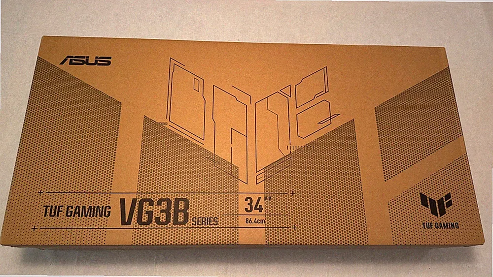ASUS TUF Gaming 34" Ultra-wide Curved Monitor (VG34VQ3B) - 21:9 QHD (3440x1440)