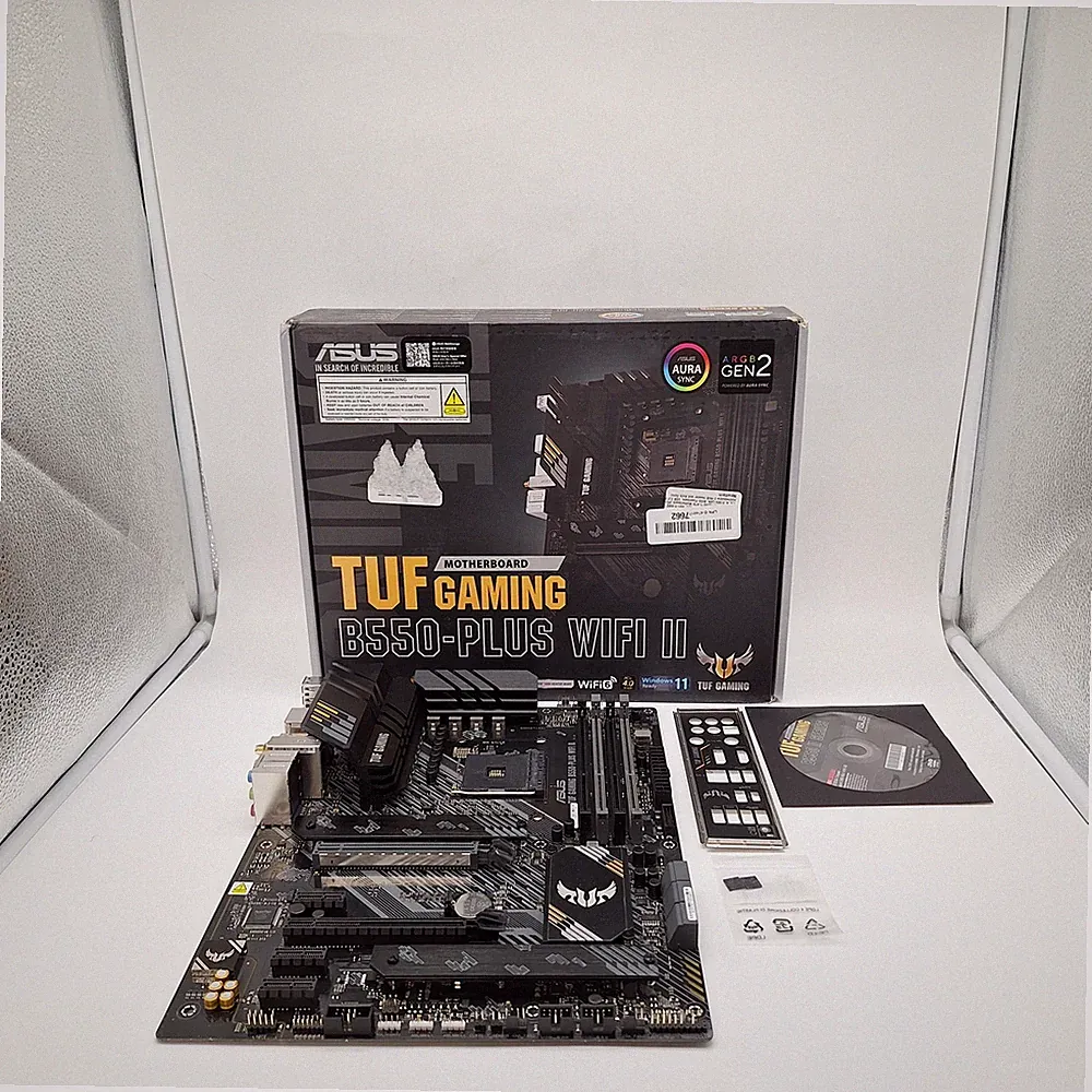 ASUS TUF Gaming B550-PLUS WiFi II AMD AM4 (3rd Gen Ryzen) ATX Gaming Motherboard