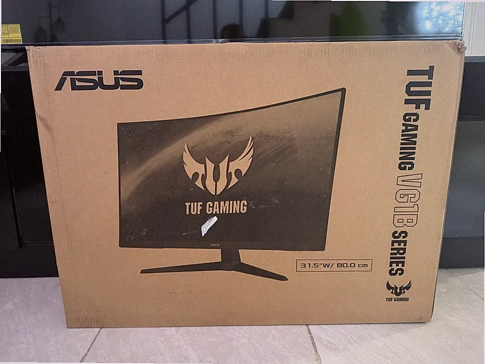 ASUS TUF Gaming - Curved 32 inch HDR monitor 1440P (VG32VQ1B) QHD (2560 x 1440)