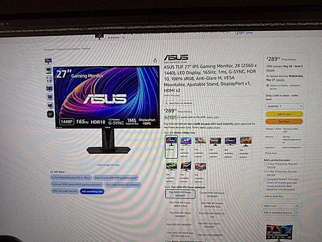 ASUS TUF Gaming Monitor