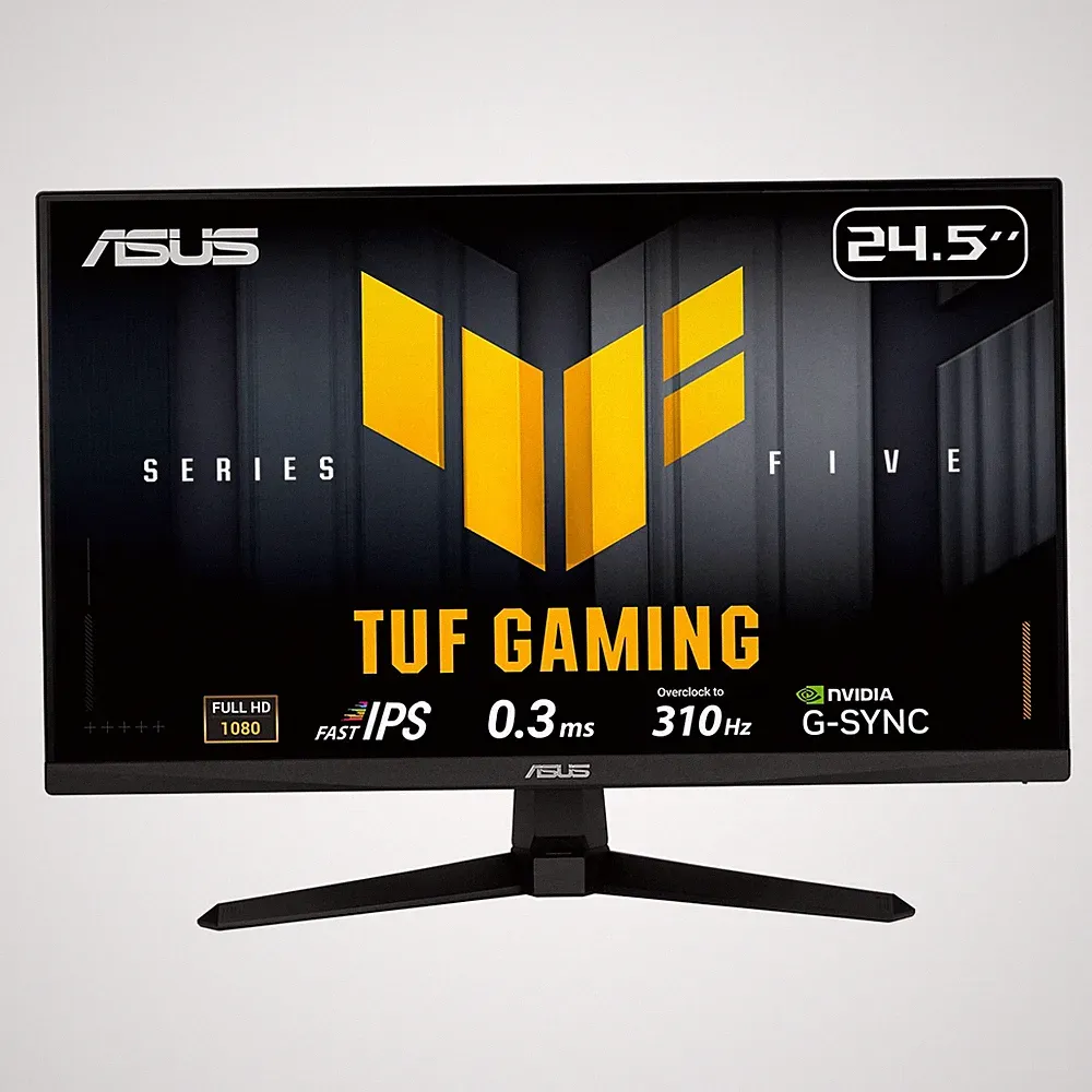 asus tuf gaming series 5 24.5" 1080p monitor