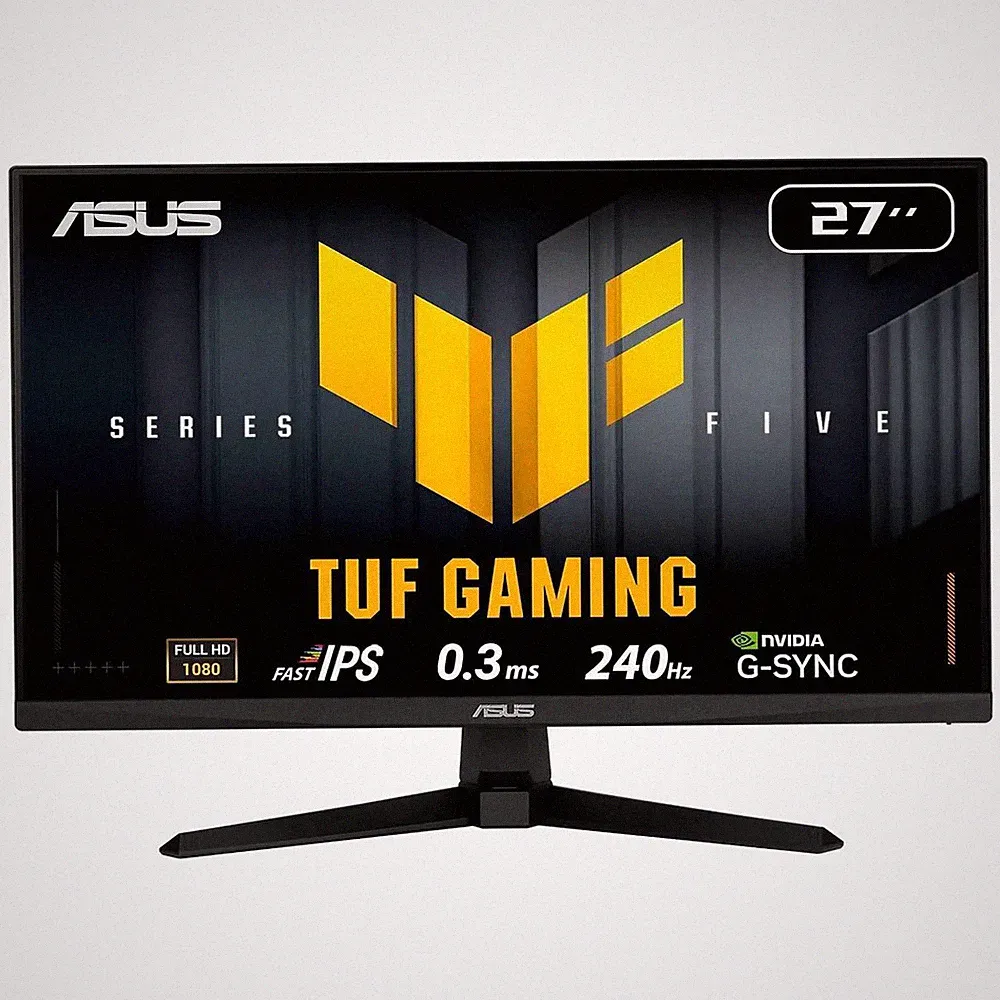 Asus TUF Gaming Series 5 27" Fast IPS LED 240Hz 0.3ms Monitor - Black VG279QM5A