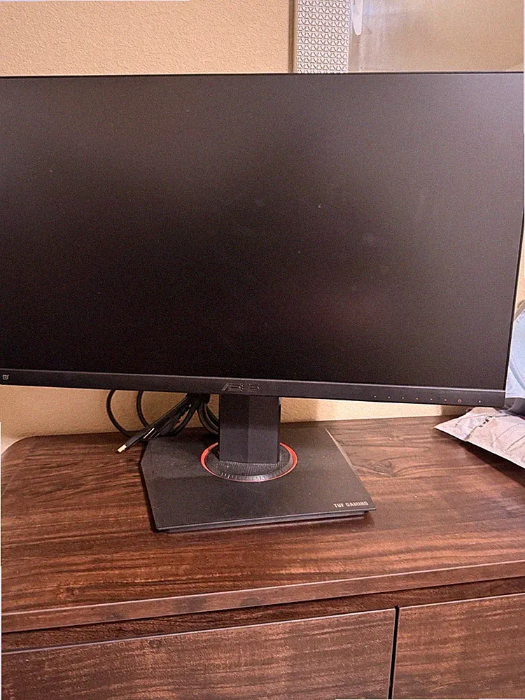 ASUS TUF Gaming VG249 24in FHD LCD 144Hz 1ms HDMI DP VGA Monitor Black