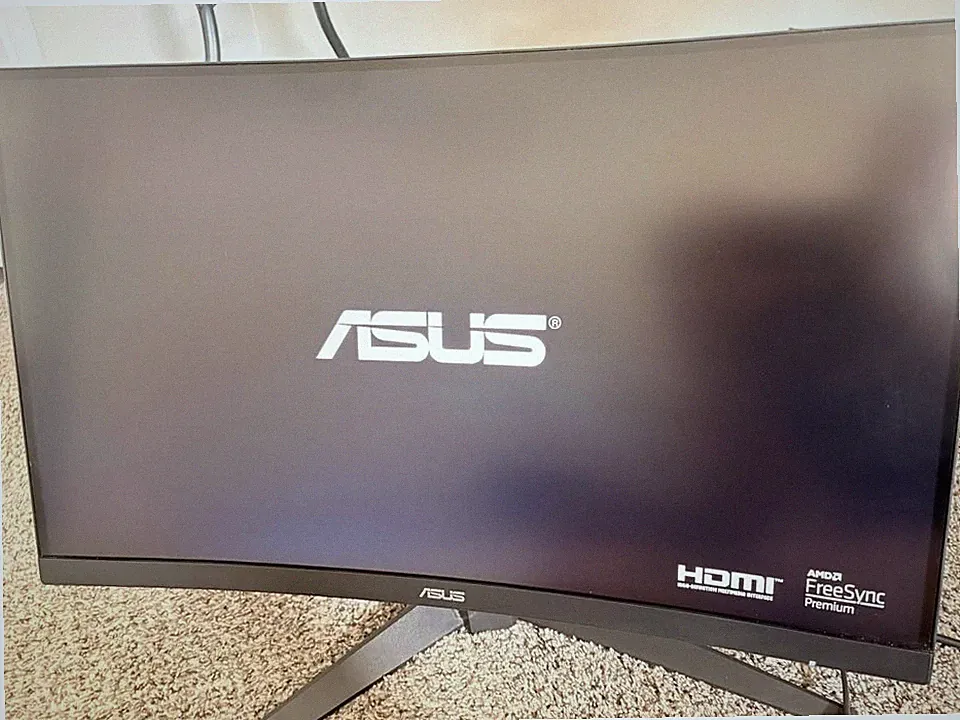 ASUS TUF Gaming VG27WQ1B 27” Curved Monitor, 1440P (2560 x 1440), 165Hz