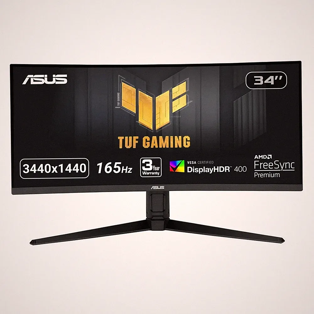 ASUS TUF Gaming VG34VQL1B- 34" WQHD (3440x1440) Gaming Monitor