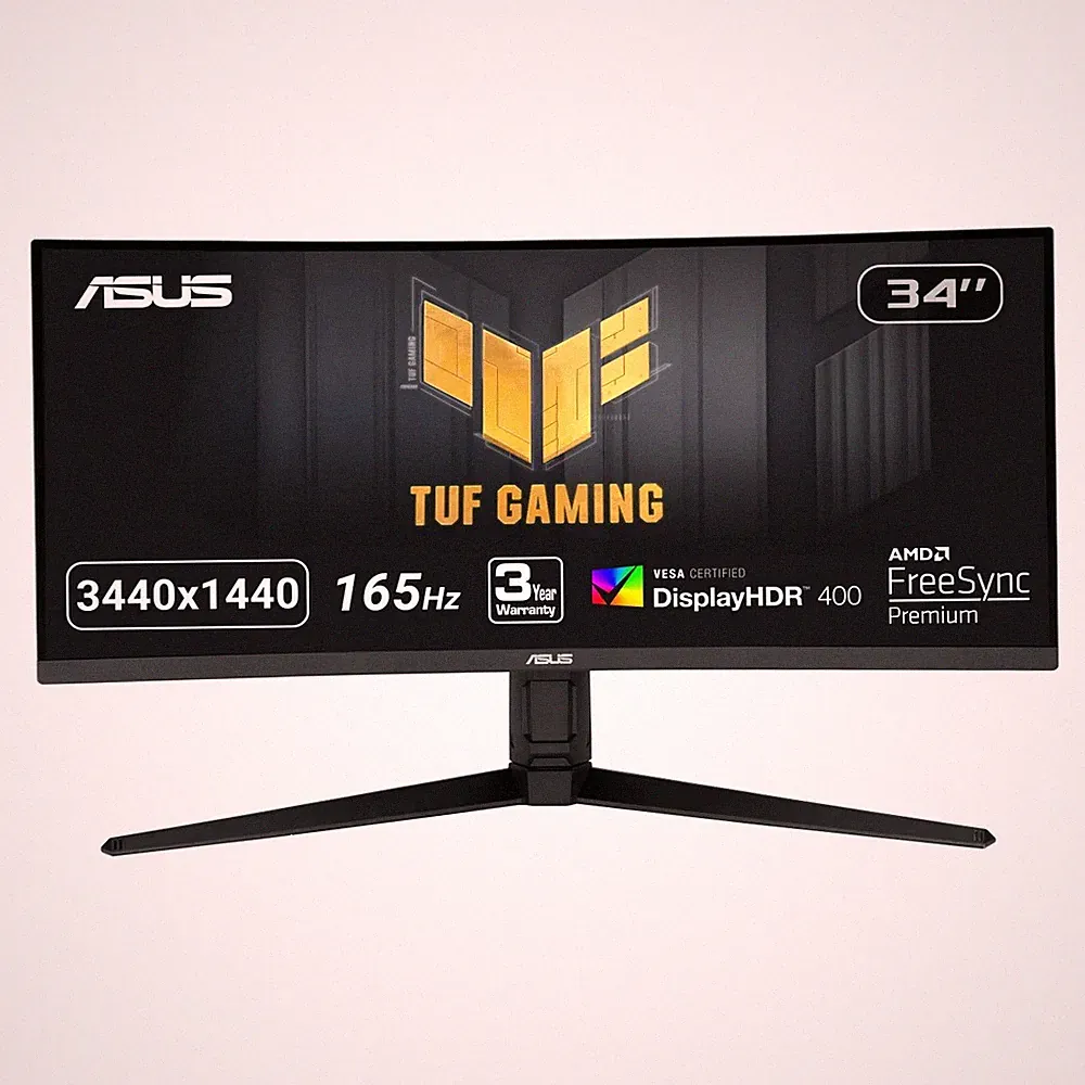 ASUS TUF Gaming VG34VQL1B- 34" WQHD (3440x1440) Gaming Monitor