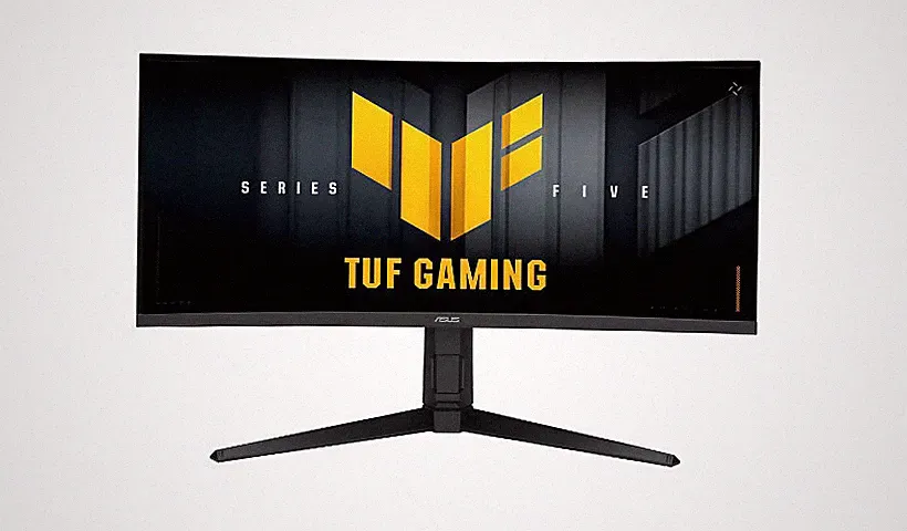 ASUS TUF VG34VQ3B 34 Class UW-QHD Curved Screen Gaming LED Monitor Black