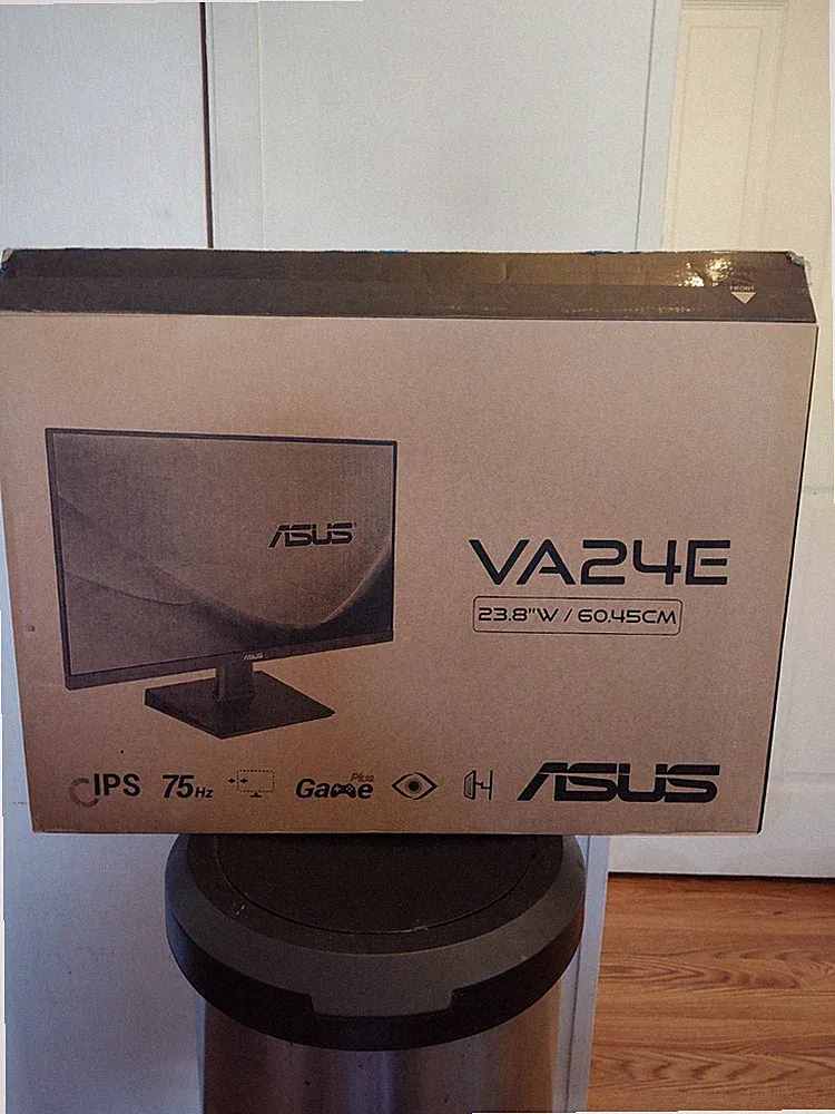 ASUS VA24EHE 23.8" IPS Monitor 75Hz HDMI 16:9 5ms Black Computer Display