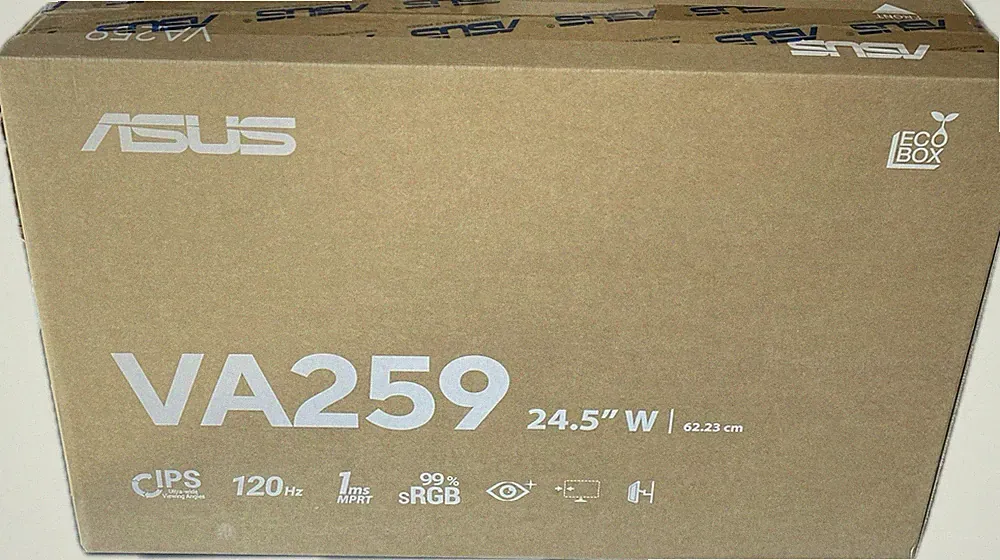 ASUS VA259HGA 24.5" FULL HD 1080P IPS Eye Care GAMING MONITOR 120HZ/1MS BLACK