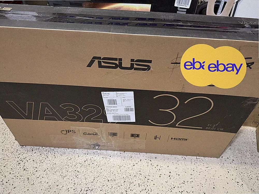 ASUS VA329HE 31.5" IPS Monitor 75Hz 1920x1080 HDMI VGA Black