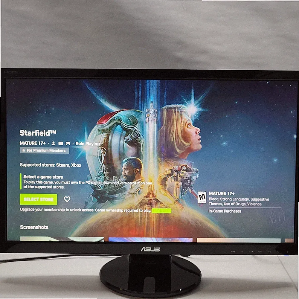 ASUS VE278 27 Inch Computer Monitor 2ms LED LCD VGA 2 HDMI Ports Full HD 1080P