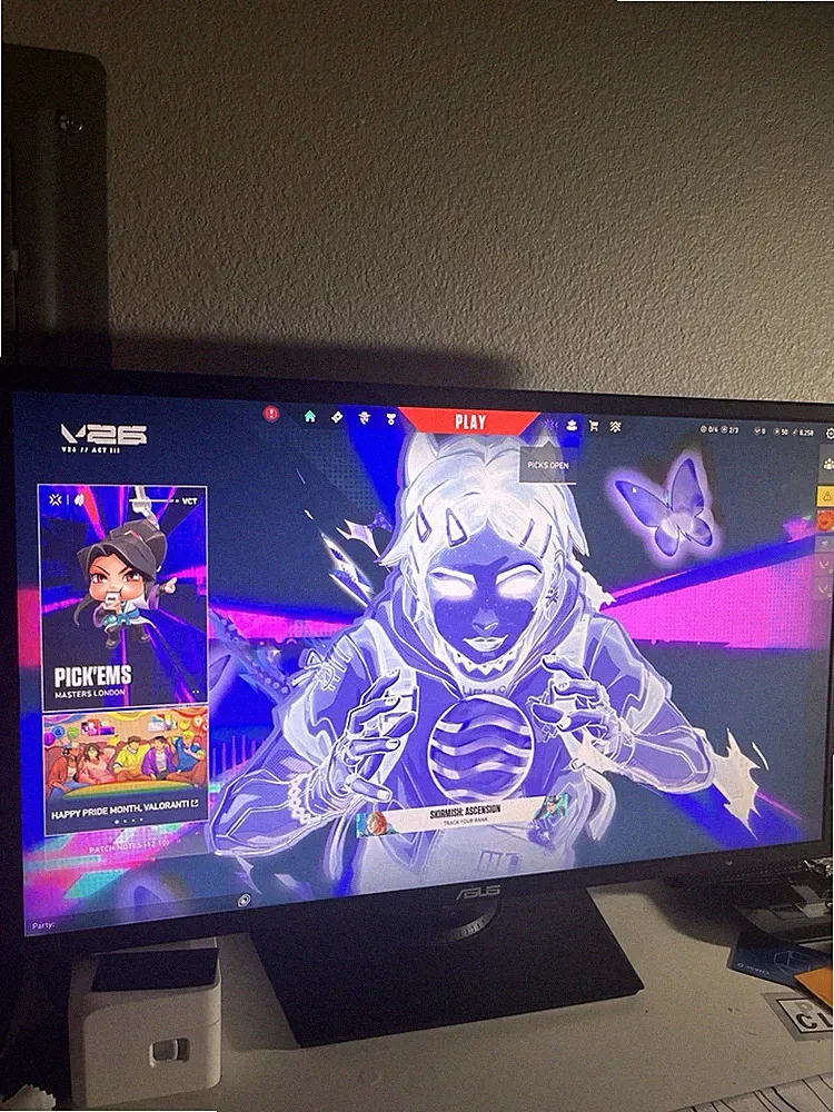 ASUS VG245 24in 1080p LCD Gaming Monitor 75Hz 1ms HDMI FPS Counter