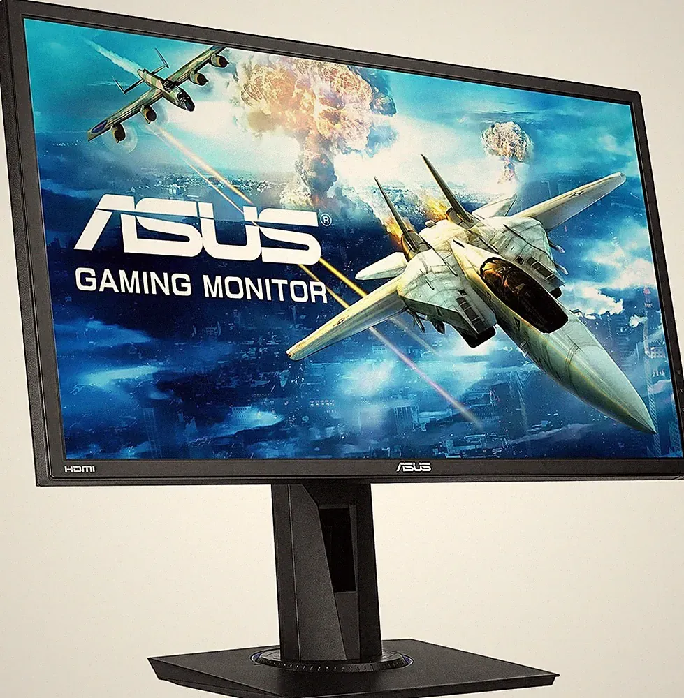 ASUS VG245H 24in Gaming Monitor 144Hz 1ms 1080p HDMI DP DVI VGA / No ac adapter