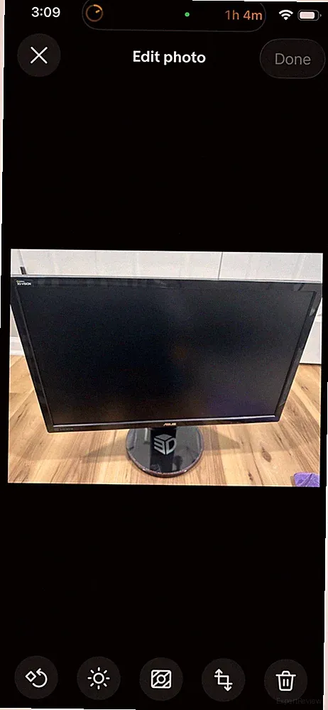 ASUS VG248 24" 144Hz 1ms LCD Gaming Monitor 1920x1080 HDMI DP DVI Black/Red